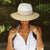 Tina M Fedora - Raffia Beach Fedora Sun Hat