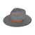 Emthunzini Hats - Gerry Fedora - Charcoal - Functional/Stylish Womens UPF 50+Sun Hat
