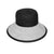 Black White Audrey Classic Emthunzini Hat