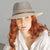 Emthunzini Hats - Bella Fedora - Stone/Ivory - Stylish Womens UPF 50+ Two-Tone Sun Hat