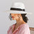 Emthunzini Hats - Fiona Fedora - Ivory - Classy Womens UPF 50+ Wide Brimmed Sun Hat