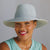 Emthunzini Hats - Gilly Fedora - Seafoam - Feminine/Chic UPF 50+ Sun Hat