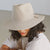 Emthunzini Hats - Gilly Fedora - Stone - Feminine/Chic UPF 50+ Sun Hat