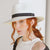 Emthunzini Hats - Braided Fedora - Ivory - Stylish Unisex Wide Brimmed UPF 50+ Sun Hat