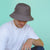 360FIVE Everyday - Jody Cotton Bucket - Grey - Unisex UPF 50+ Sporty Sun Hat