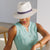 Emthunzini Hats - Horizon Fedora - Ivory - Travel Friendly Unisex UPF 50+Sun Hat