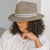 Emthunzini Hats - Horizon Fedora - Mixed Light Brown - Travel Friendly Unisex UPF 50+Sun Hat