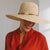 Emthunzini Hats - Mia Raffia - Natural - Chic/Elegant Womens UPF 50+ Wide Brimmed Sun Hat