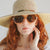 Emthunzini Hats - Mia Raffia - Natural - Chic/Elegant Womens UPF 50+ Wide Brimmed Sun Hat