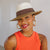 Emthunzini Hats - Naledi Fedora - Ivory/Choc - Sophisticated Women's UPF 50+ Sun Hat