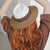 Emthunzini Hats - Naledi Fedora - Ivory/Choc - Sophisticated Women's UPF 50+ Sun Hat