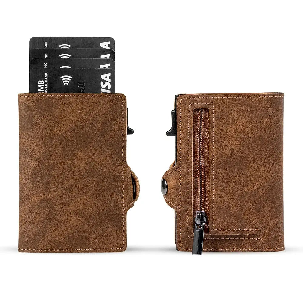 EaziCard RFID Wallet Coin Zip Money Clip – SUNHATS