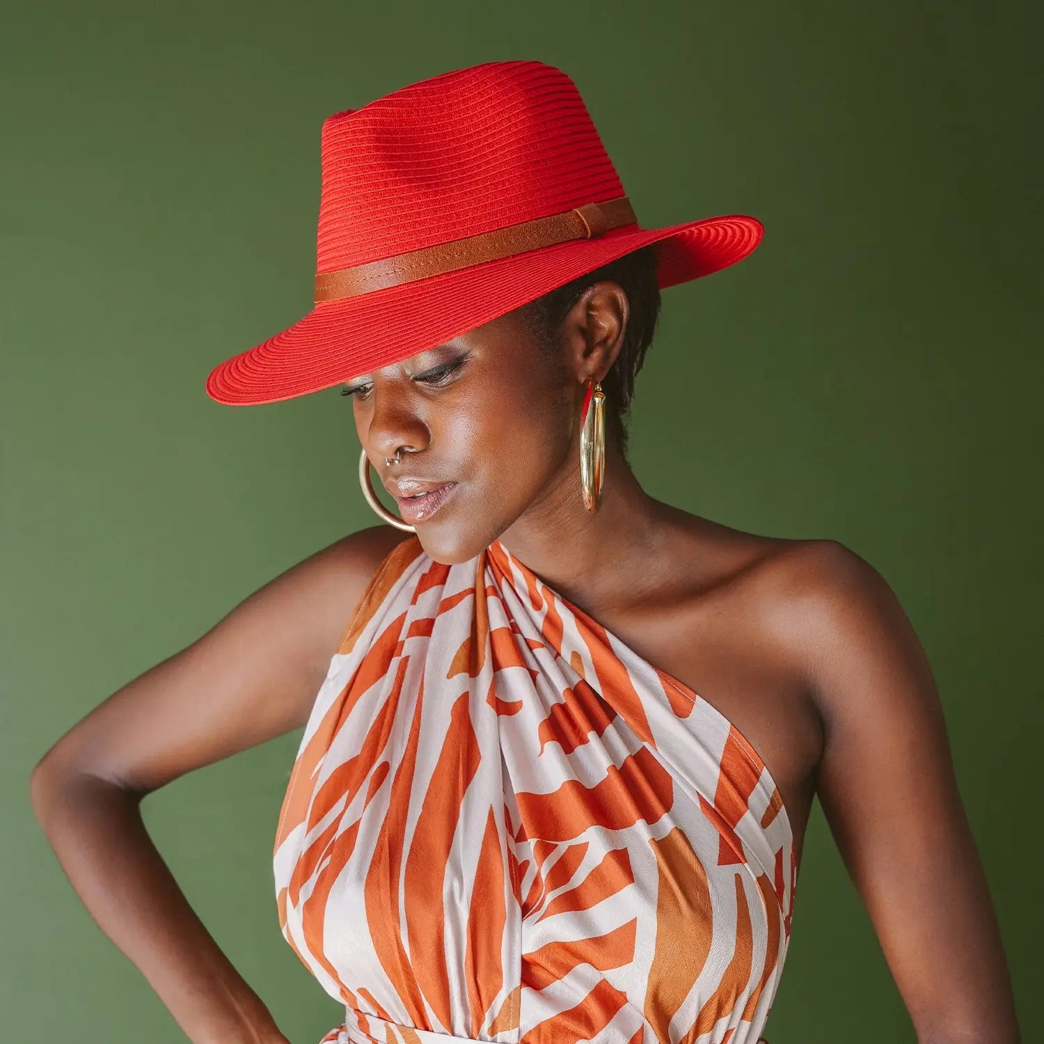 Straw Hat Golf Caps Cape Town Bo-Kaap Fedora Mzansi Headwear Women