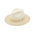 360FIVE Everyday - Tyler Fedora - Natural/Beige - Unisex UPF50+ Sun Hat