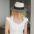 Emthunzini Hats - Naledi Fedora - Ivory/Black - Sophisticated Women's UPF 50+ Sun Hat