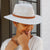 Emthunzini Hats - Gerry Fedora - Light Grey - Functional/Stylish Womens UPF 50+Sun Hat