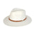 Emthunzini Hats - Gerry Fedora - Ivory - Functional/Stylish Womens UPF 50+Sun Hat