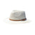 Emthunzini Hats - Bella Fedora - Ivory/Ivory - Stylish Womens UPF 50+ Two-Tone Sun Hat