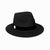 Emthunzini Hats - Reef Pana Mate Fedora - Black - Unisex UPF 50+ Golf Sun Hat