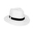 Emthunzini Hats - Reef Pana Mate Fedora - White - Unisex UPF 50+ Golf Sun Hat