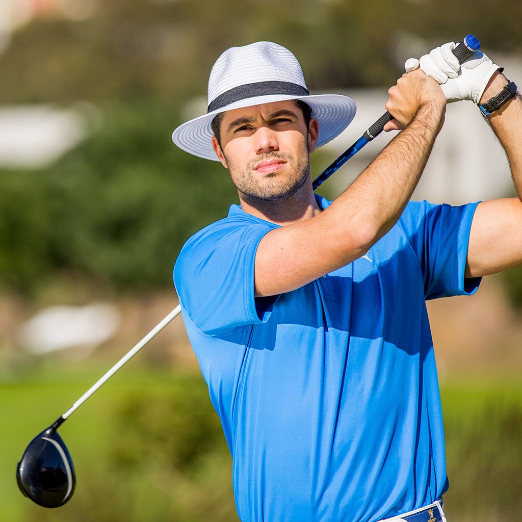 White outlet golf hat