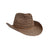 Emthunzini Hats - Raffia Cowboy - Mushroom - Chic Womens UPF 50+ Sun Hat