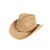 Natural Raffia Cowboy Emthunzini Hat