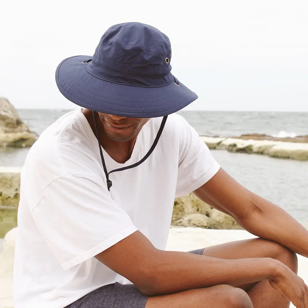 Explorer Hat Side Explorer Chinstrap Hat Men & Women | Emthunzini Sun Hats – SUNHATS