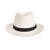 Ivory Pana-Mate Fedora Emthunzini Hat