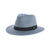 Petrol Blue Pana-Mate Fedora Emthunzini Hat