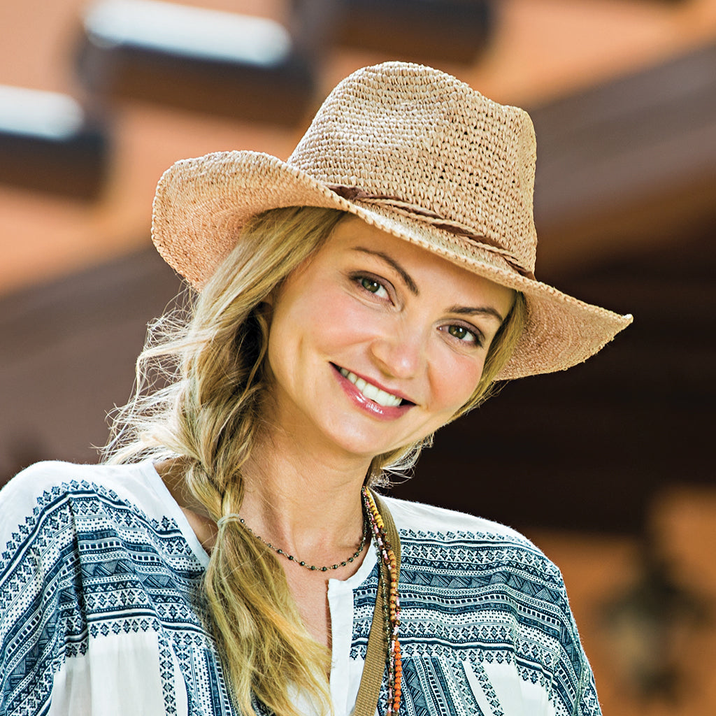 Cowboy sun hat store womens