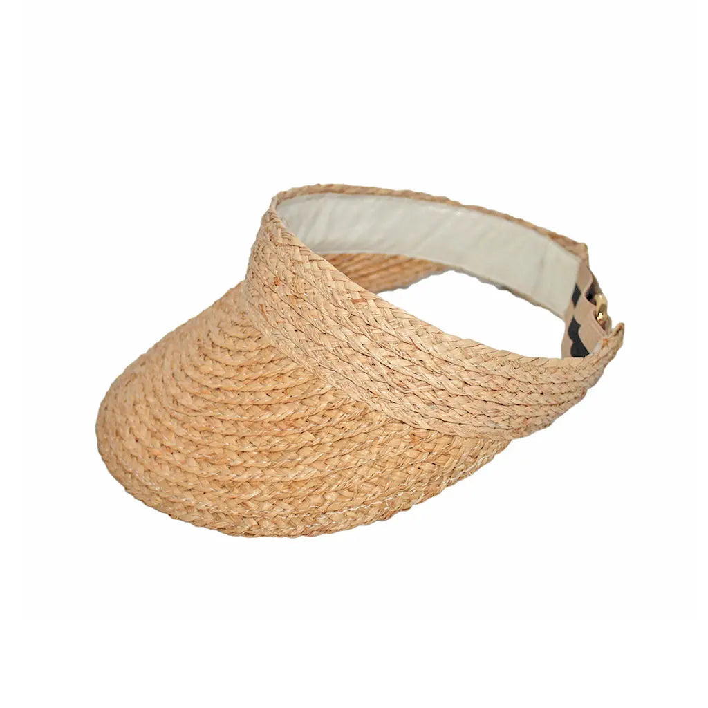 Tina M Copenhagen | Raffia Visor Resort Hat – SUNHATS